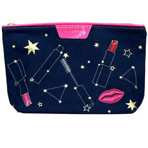 Estee Lauder Zodiac Cosmetics Makeup Travel Pouch Bag NEW